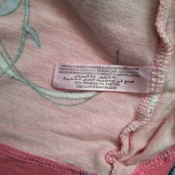 La Vie En Rose Pink Floral Nightie - Picture 4 of 4